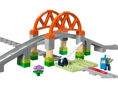 LEGO Treinbrug en rails uitbreidingsset (10426)