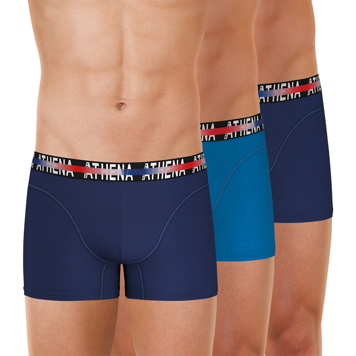 ATHENA<br>Conjunto de 3 cuecas boxer Endurance 24H