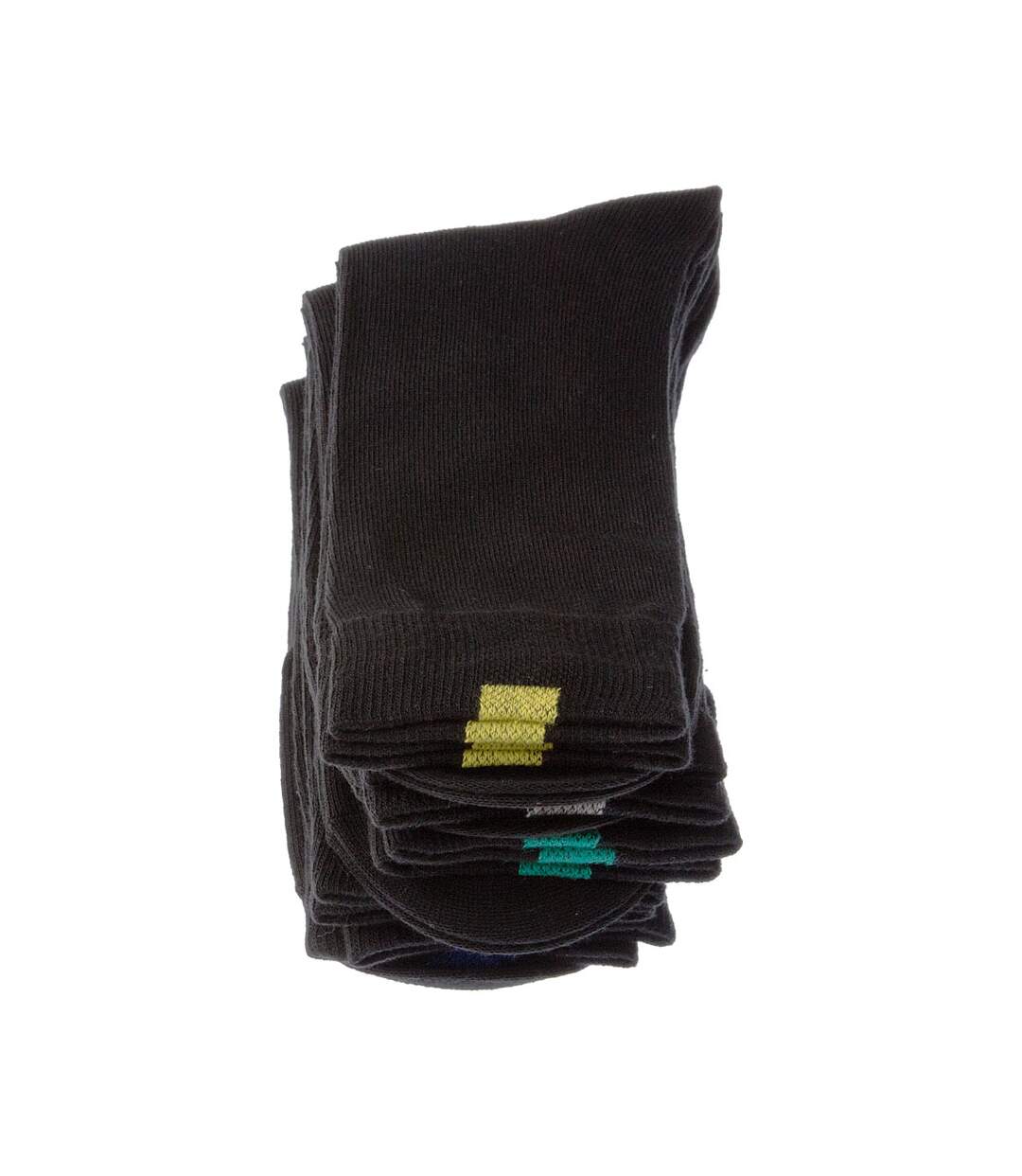 Chaussette Montantes - Lot de 5 - Sans bouclette - Noir - Ecodim