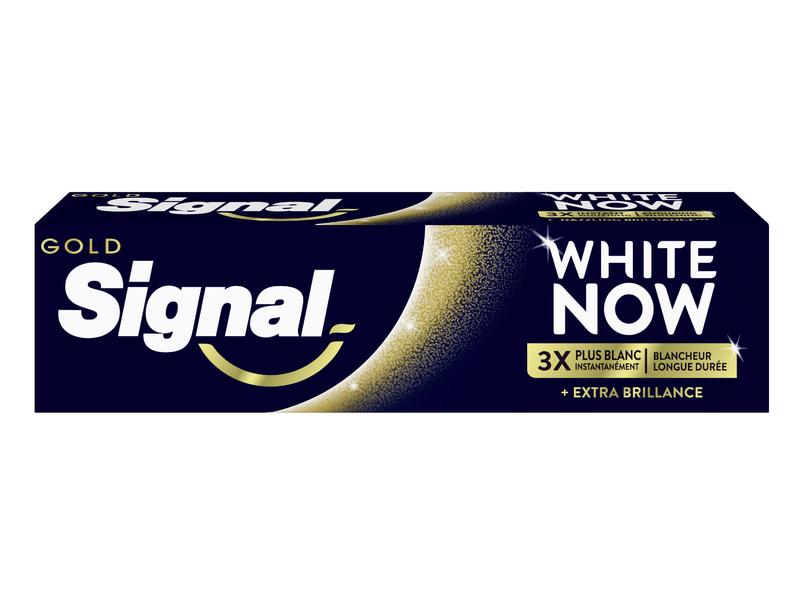 Signal Zahnpasta White Now Gold 75 ml Zahnpasta für strahlend weisse Zähne