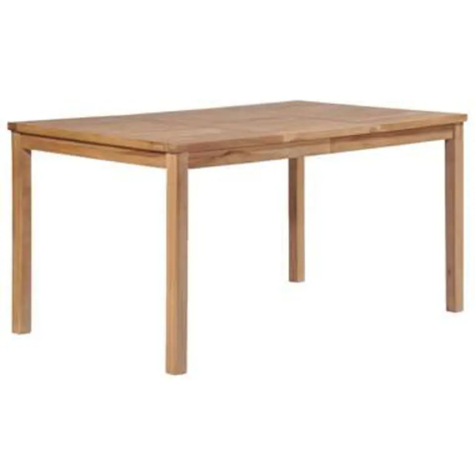 vidaXL - tuintafel - Bruin - Hout - 150 x 90 x 77 cm