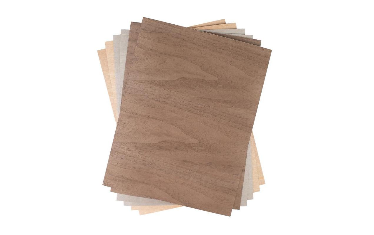 Bastelpapier Holz dick 0.25 mm selbstklebendHolz zum Kleben und Auschneiden