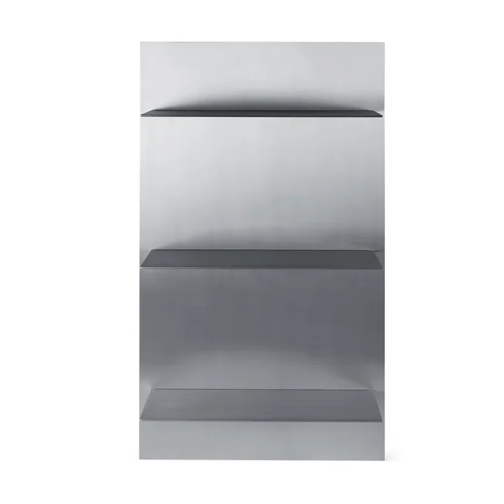 Ferm Living - Lager Triple Wandregal, Aluminium