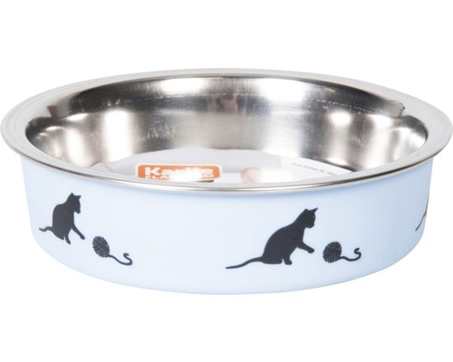 Kattenbak Karlie Ascar 10 cm 160 ml blauw