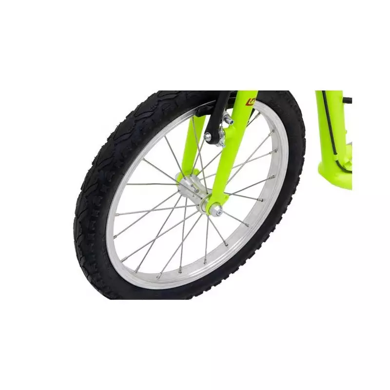 Footbike KOSTKA STREET FUN KID (G4) - Fluorescent yellow