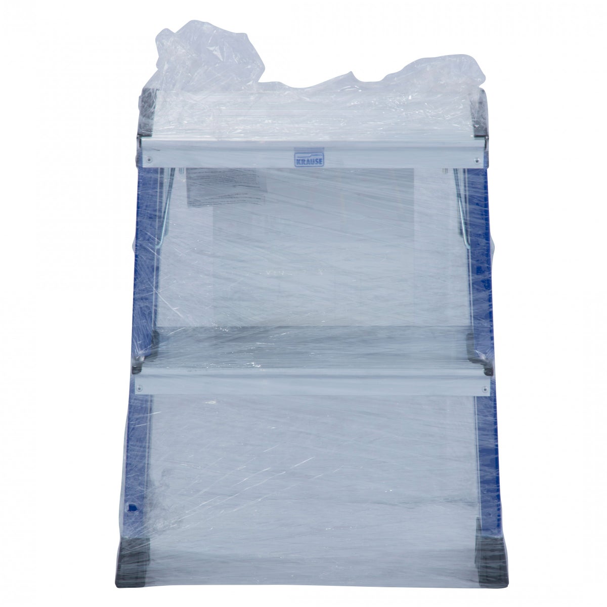 Krause Rolly Opvouwbare Trapkruk Blauw 2x2 Treden