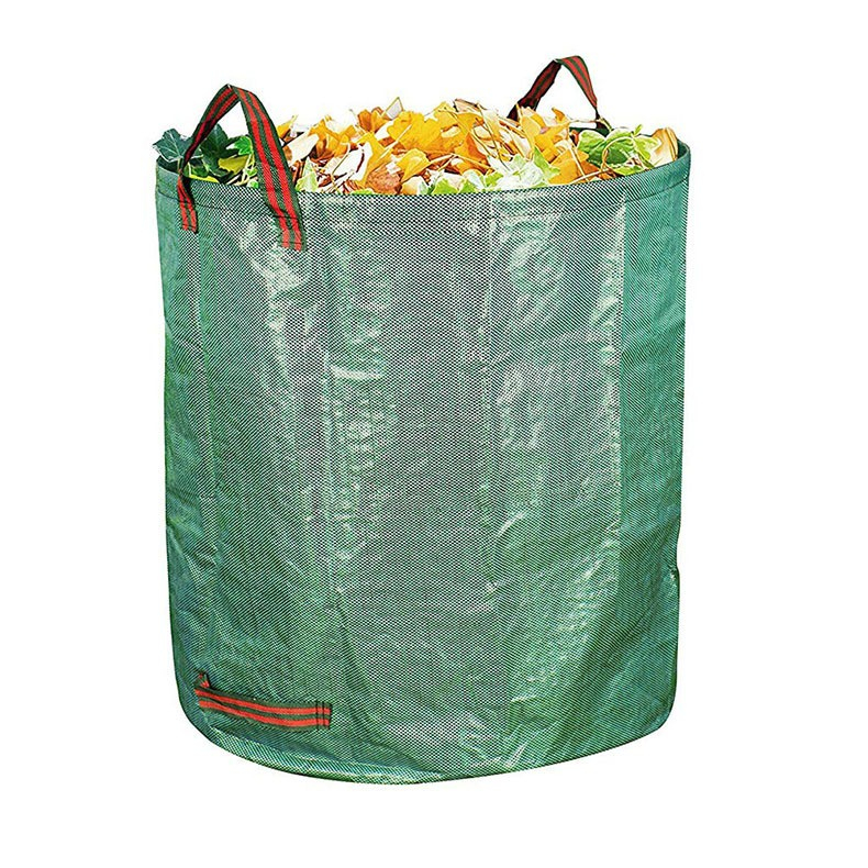 (2er Set) 270l Gartensack Laub Abfallbehälter Grünzeug Recycle Tasche