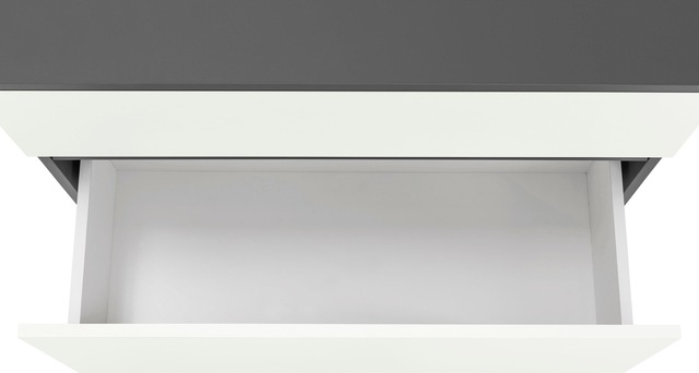 Home affaire Waschbeckenunterschrank »Wisla« Siphonausschnitt, Push-to-open-Funktion, Breite 80 cm, Höhe 55 cm