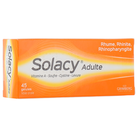 Solacy - Rhume, rhinopharyngite