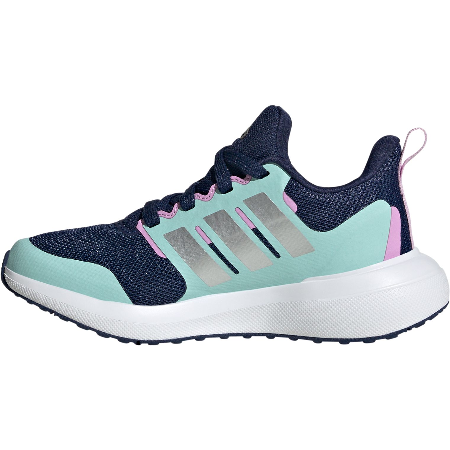 adidas FortaRun 2.0 Cloudfoam Lace Laufschuhe Kinder dark blue