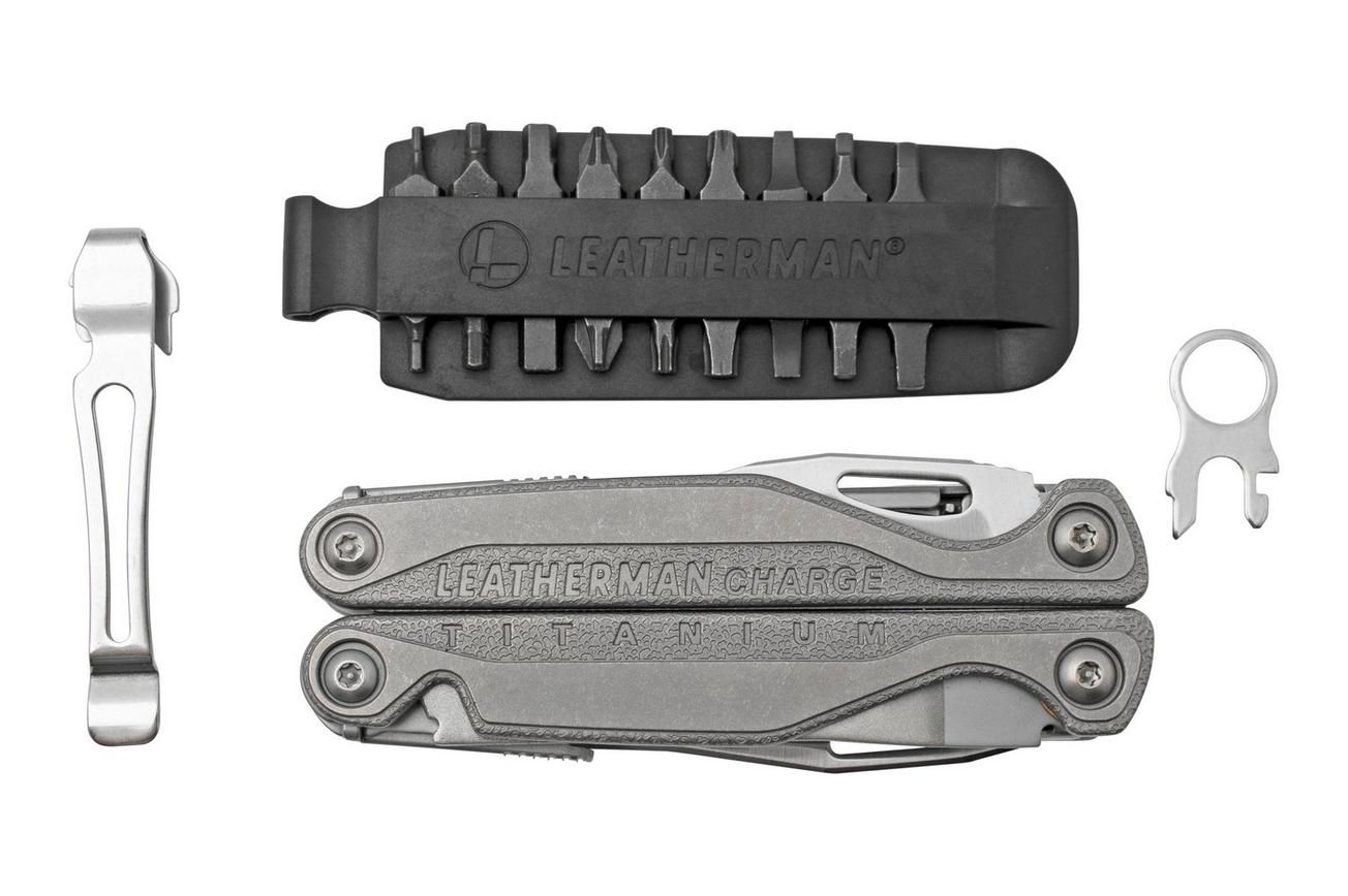 Leatherman Charge Plus TTi multitool, nylon foedraal 832537