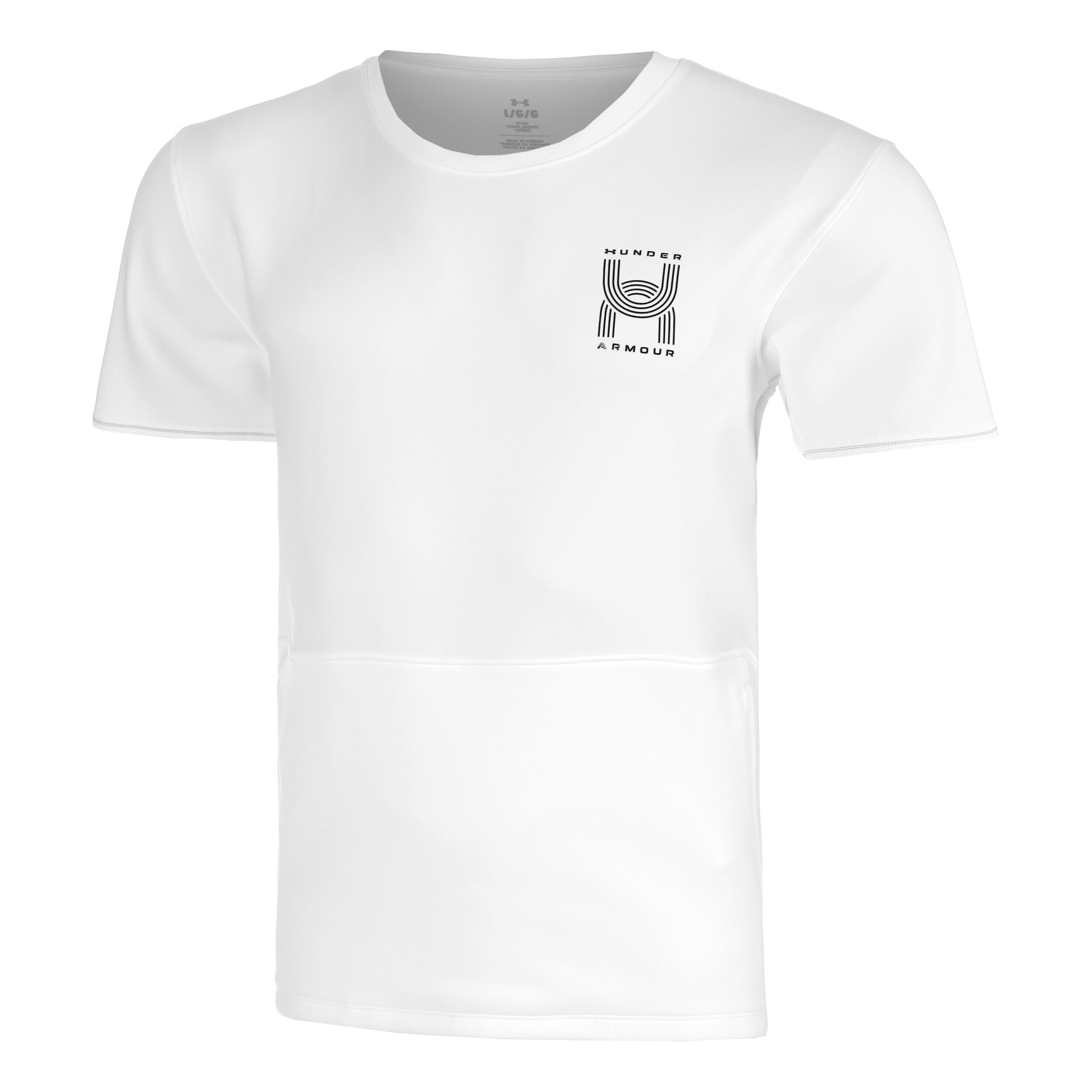 Under Armour Run Anywhere Maillot De Course Hommes - Blanc , Vert