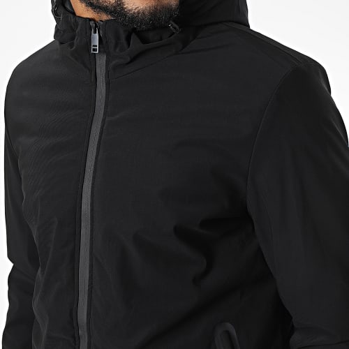 Veste Zippée Capuche TR-2203 Noir