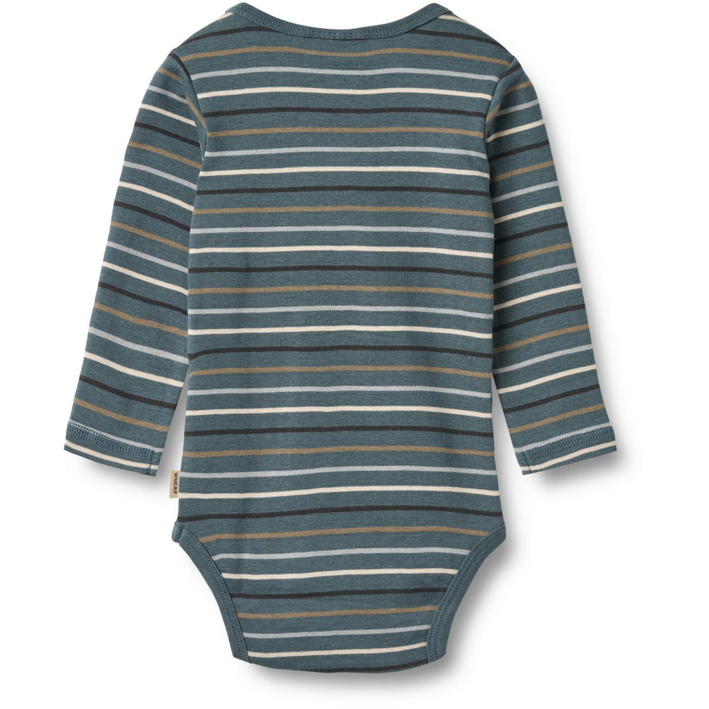 Køb Wheat Blue Multi Stripe Body Freddie L/S