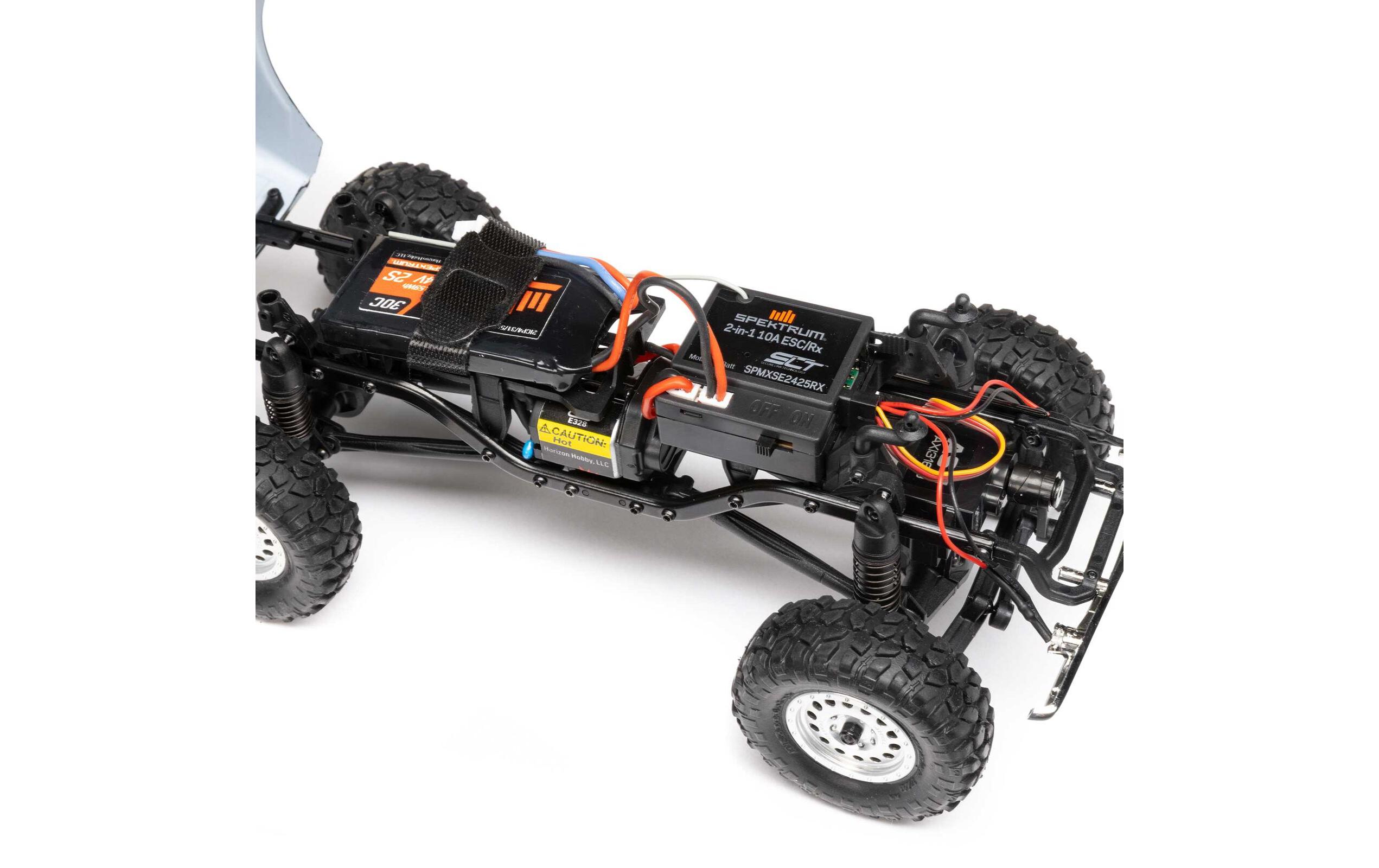 Scale Crawler SCX24 1967 Chevrolet C10 V2 Orange, RTR, 1:24<br>Kleiner 4wd Rock Crawler mit Chevy C10 Pick-up Karosserie
