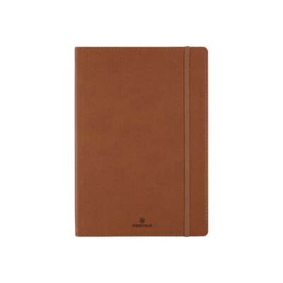 Oberthur Balthazar - Carnet de notes souple - A5 - uni - 200 pages - cognac