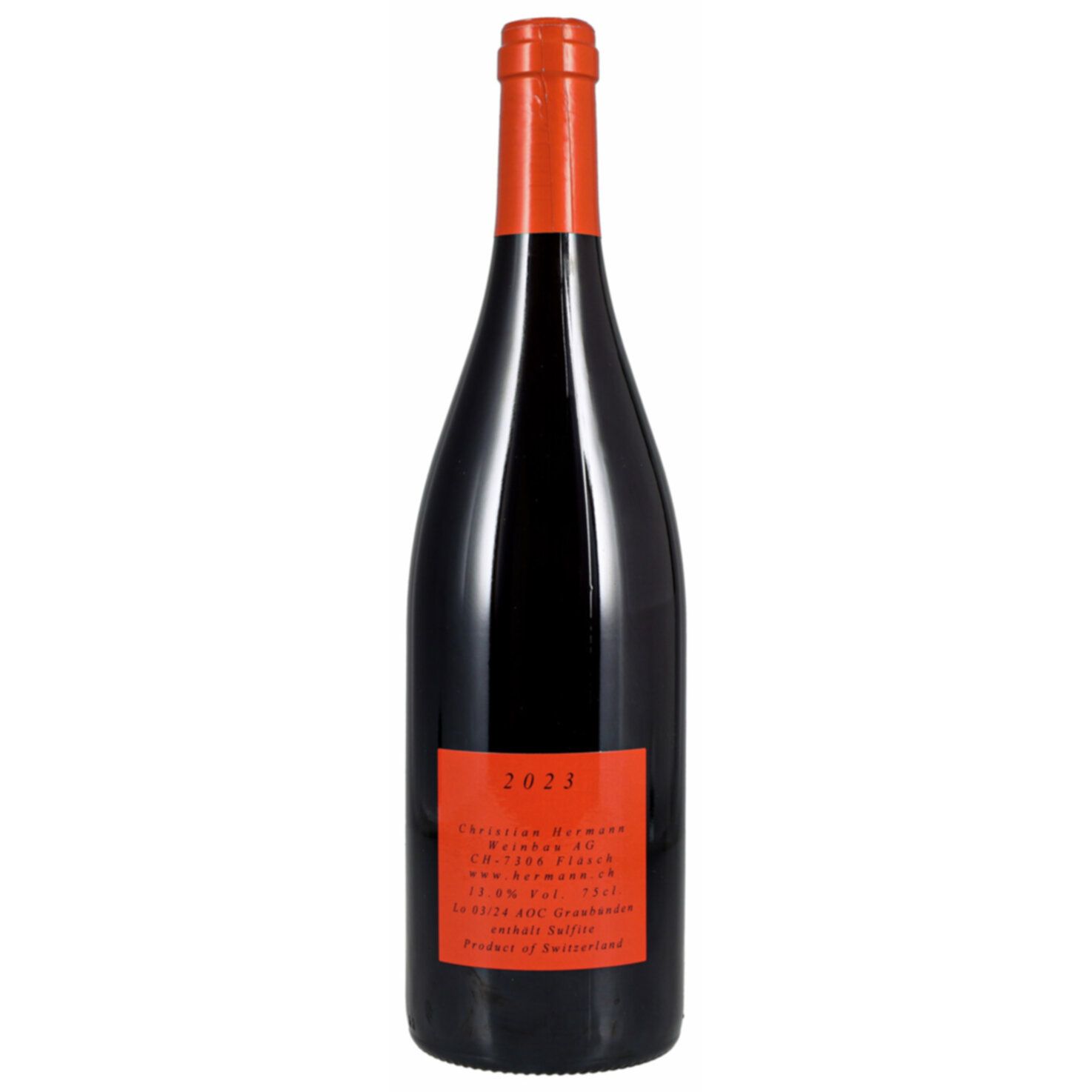 Graubünden AOC Pinot Noir Fläscher Christian Hermann -75cl