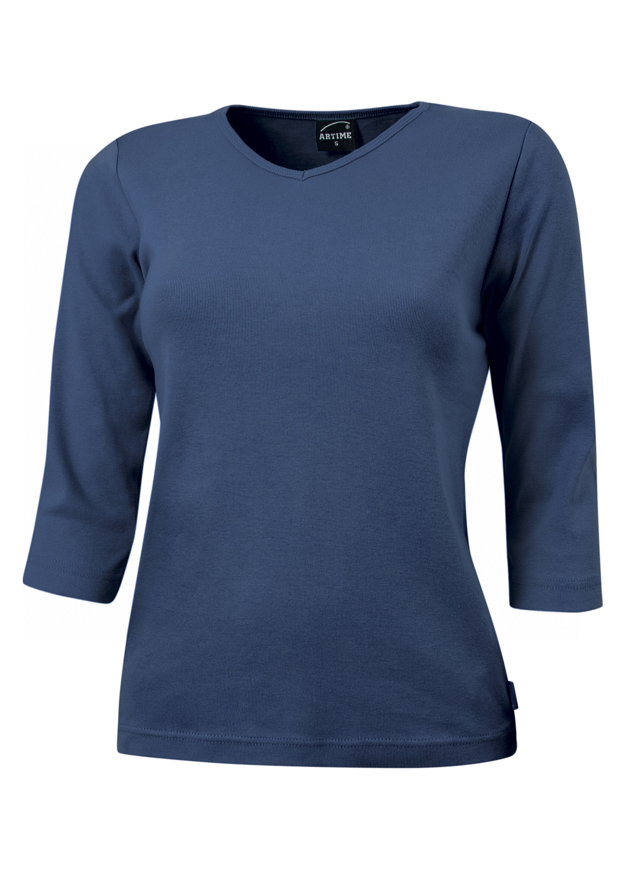 Ripp V-Neck 3/4 Arm Shirt