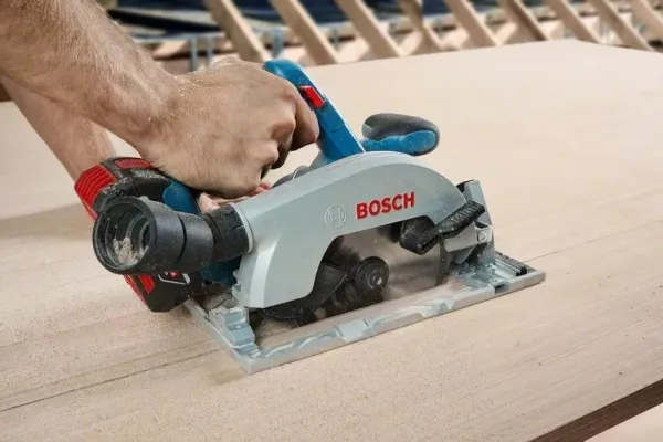 Bosch GKS 185-LI, Træ, Sort, Blå, Grå, Børstefri, 16,5 cm, 5000 rpm, 5,7 cm - SOLO