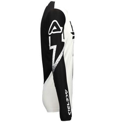 Maillot cross Acerbis X-FLEX BLIZZARD 2024 - Blanc / Noir