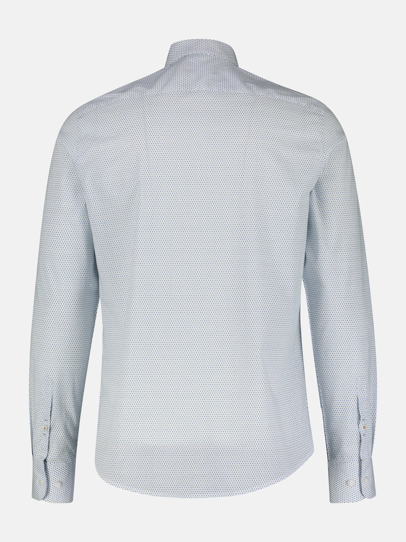 Langarmhemd mit Minimal-Print