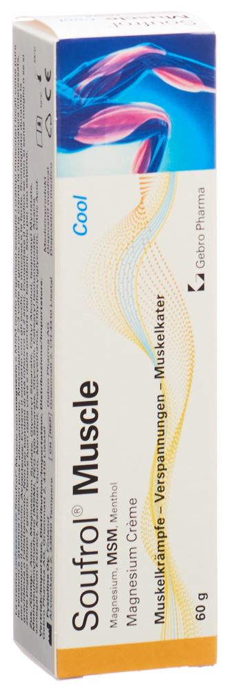 SOUFROL Muscle Magnesium<br>60 g, Tube, Creme, Cool