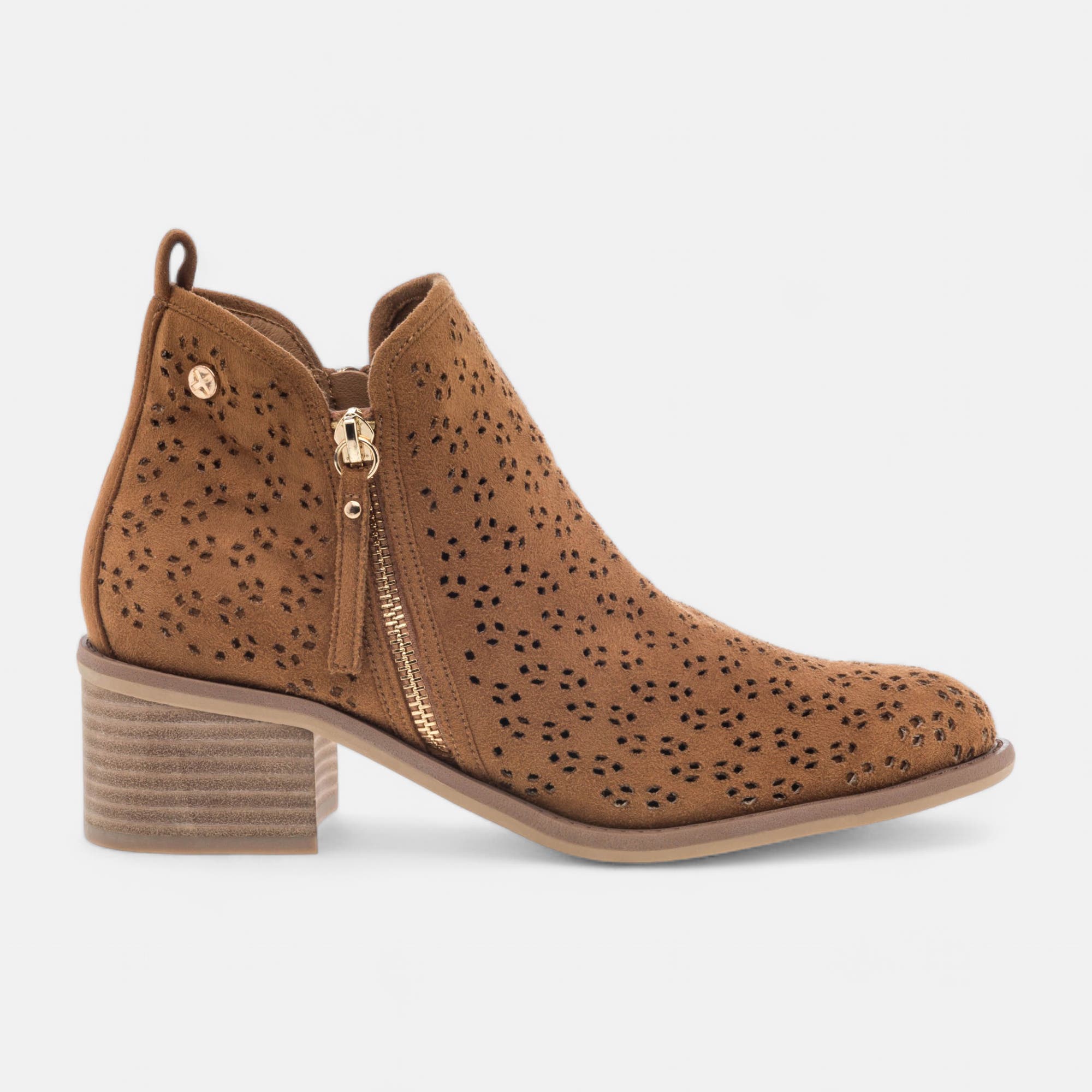 Bottines à talon Femme camel