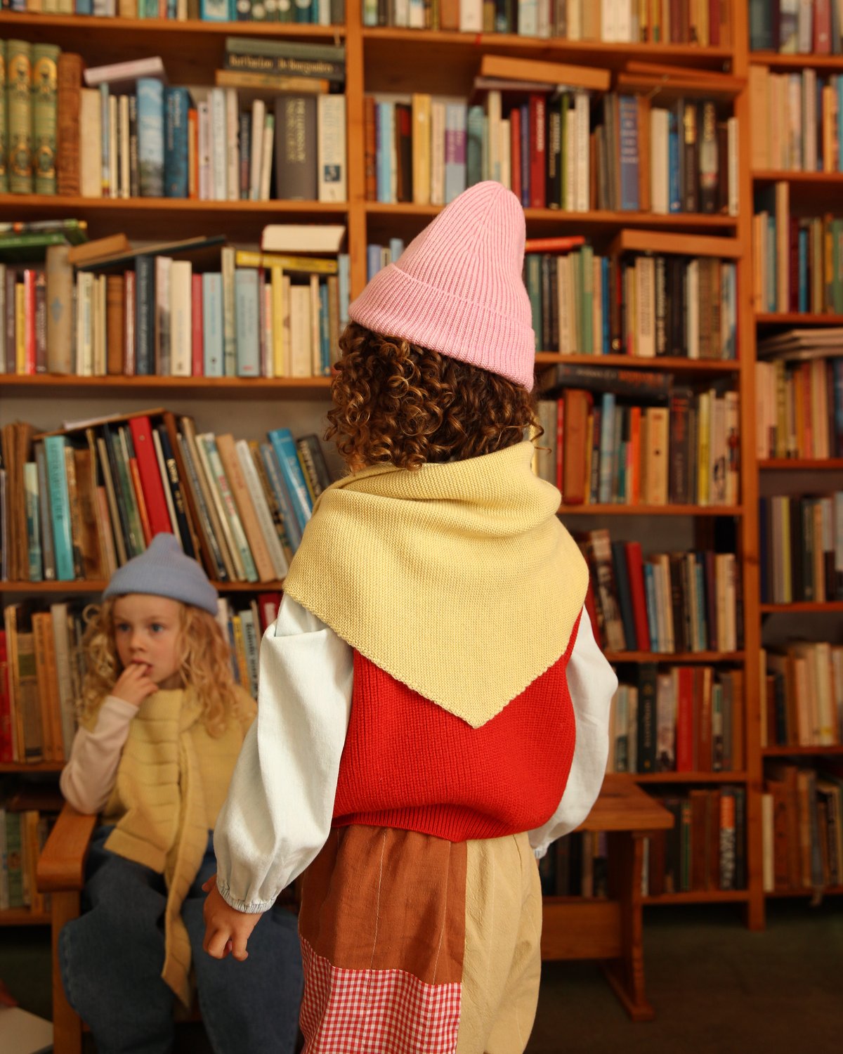 Triangle Ullscarf Barn & Voksen – 100% Merino