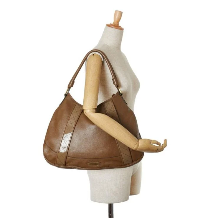 Burberry Vintage Burberry Shoulder Bag Beige