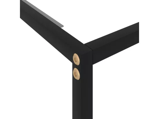 Table console Transparent 100x35x75 cm Verre trempé
