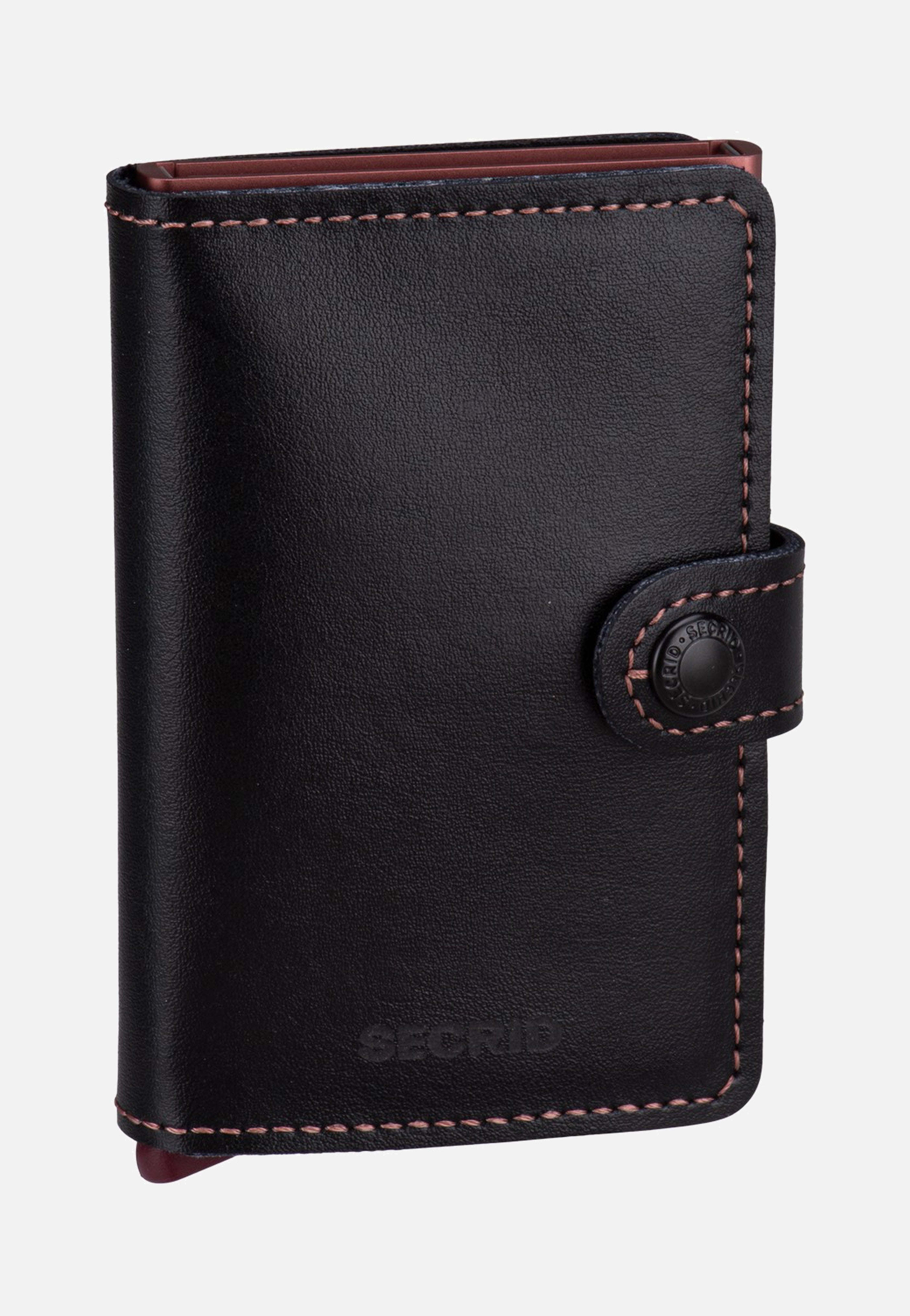Miniwallet Mirum Plant-Based Black Rose - Portemonnaie