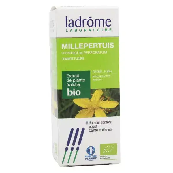 Extrato orgânico de erva-de-são-joão fresca Ladrome 50ml