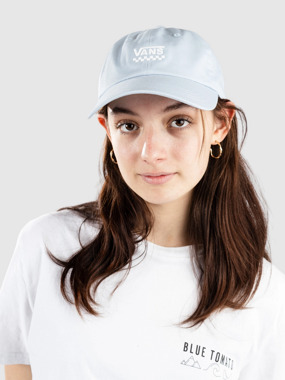 Vans Court Side Curved Bill Jockey Cap dusty blue