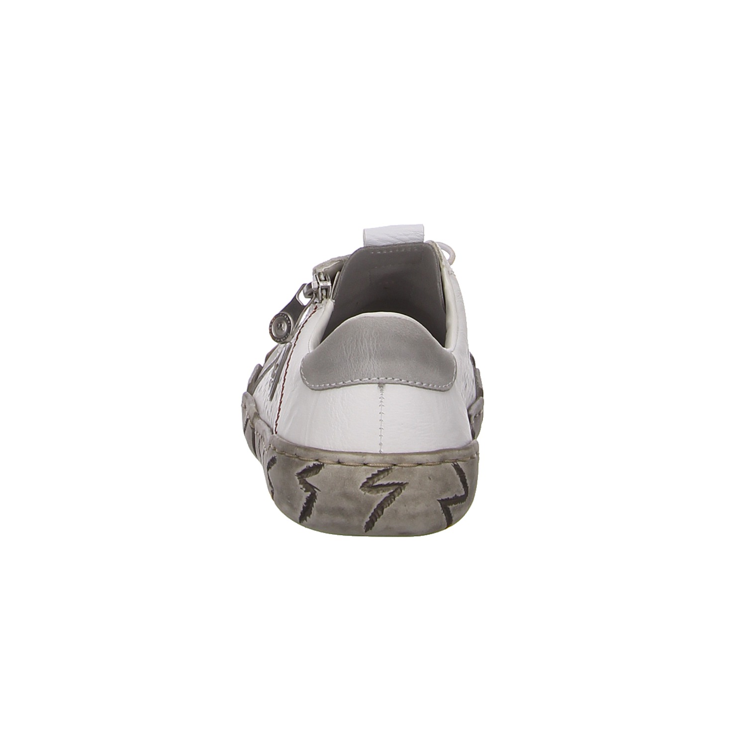 Rieker Halbschuh weiß weiss/weiss kombi