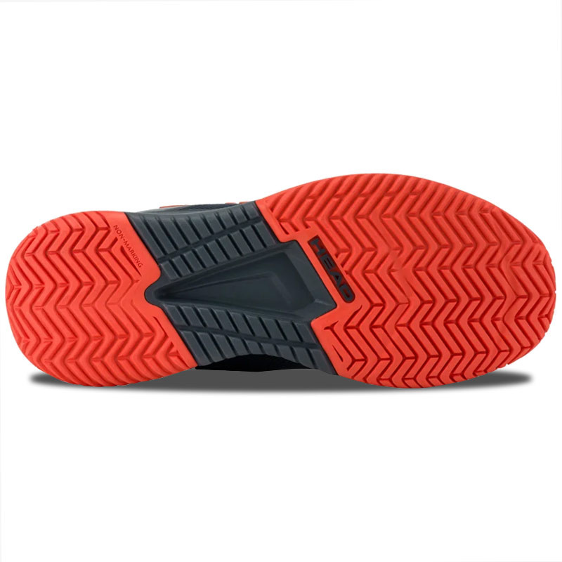 Head Sprint Pro 4.0 junior - Chaussures tennis enfant noir et rouge