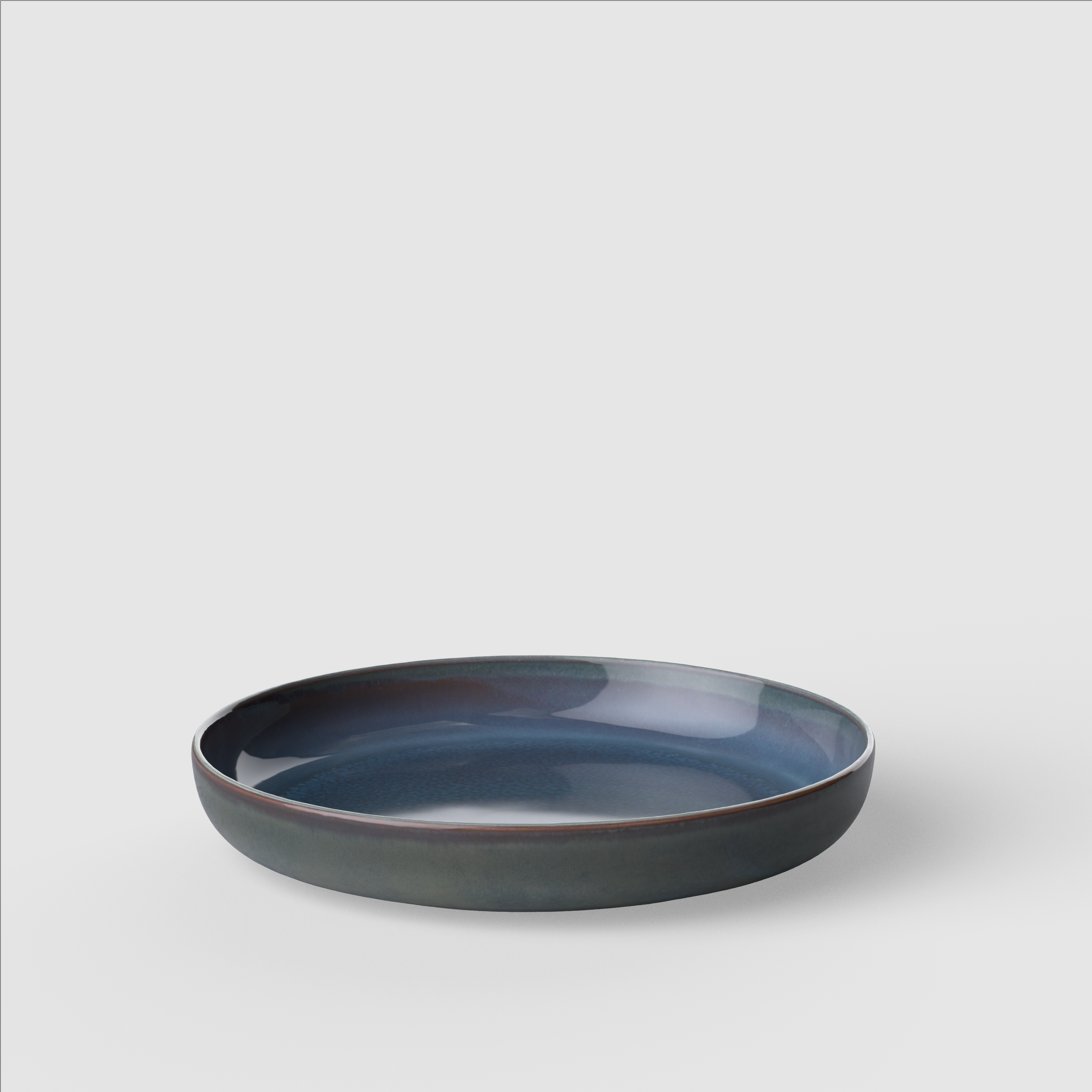 Crafted Soup bowl Blue, 8.6'', Premium Porcelain