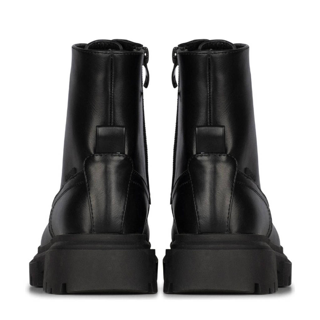POSH by Poelman Maechunky veterboots zwart