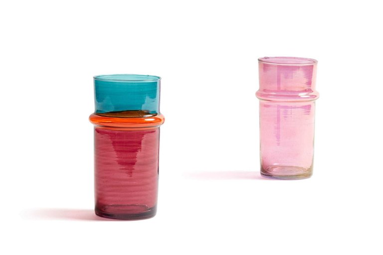 Hay Moroccan vaas small Orange and PInk