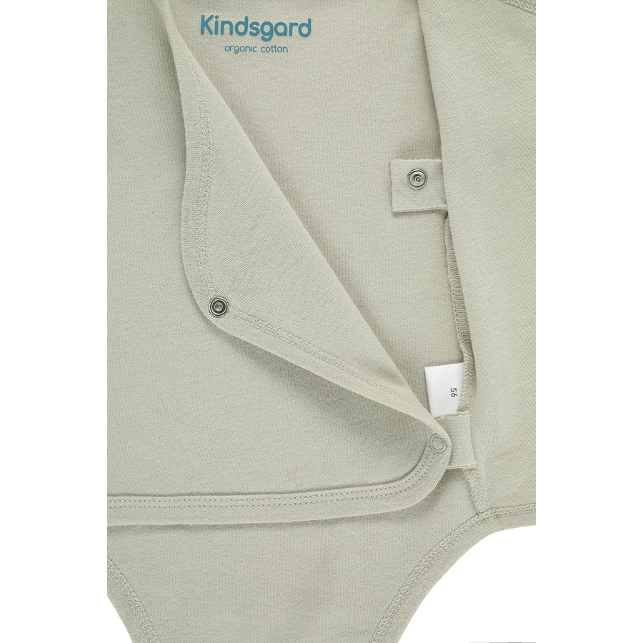 kindsgard Wickelbody trunder 3er-Pack kurzarm taupe