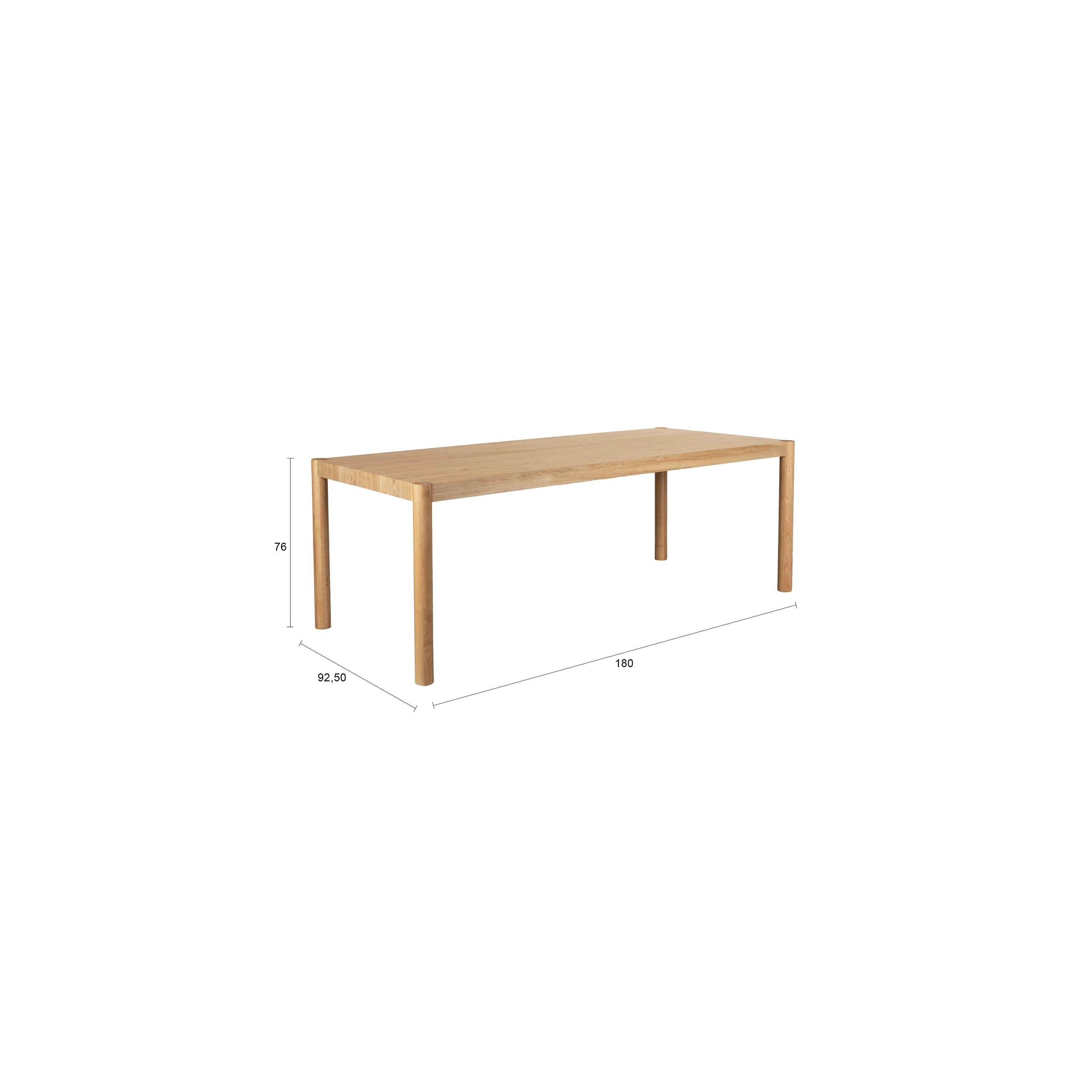 Zuiver Sticks Eettafel 220x90 cm Hout Naturel