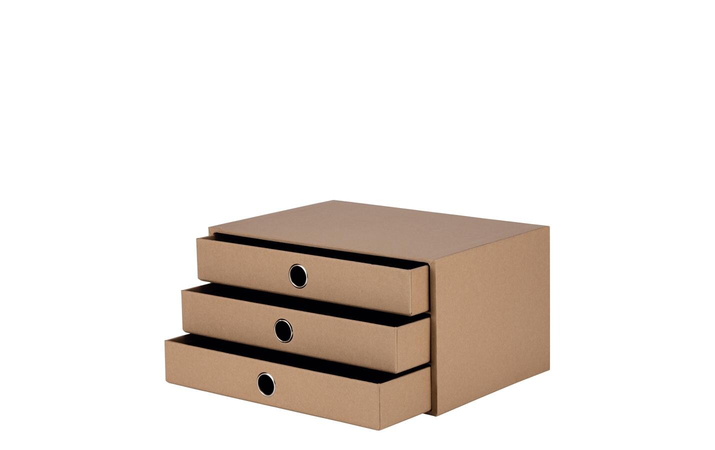 Schubladenbox S.O.H.O. A4 BraunSchubladenbox