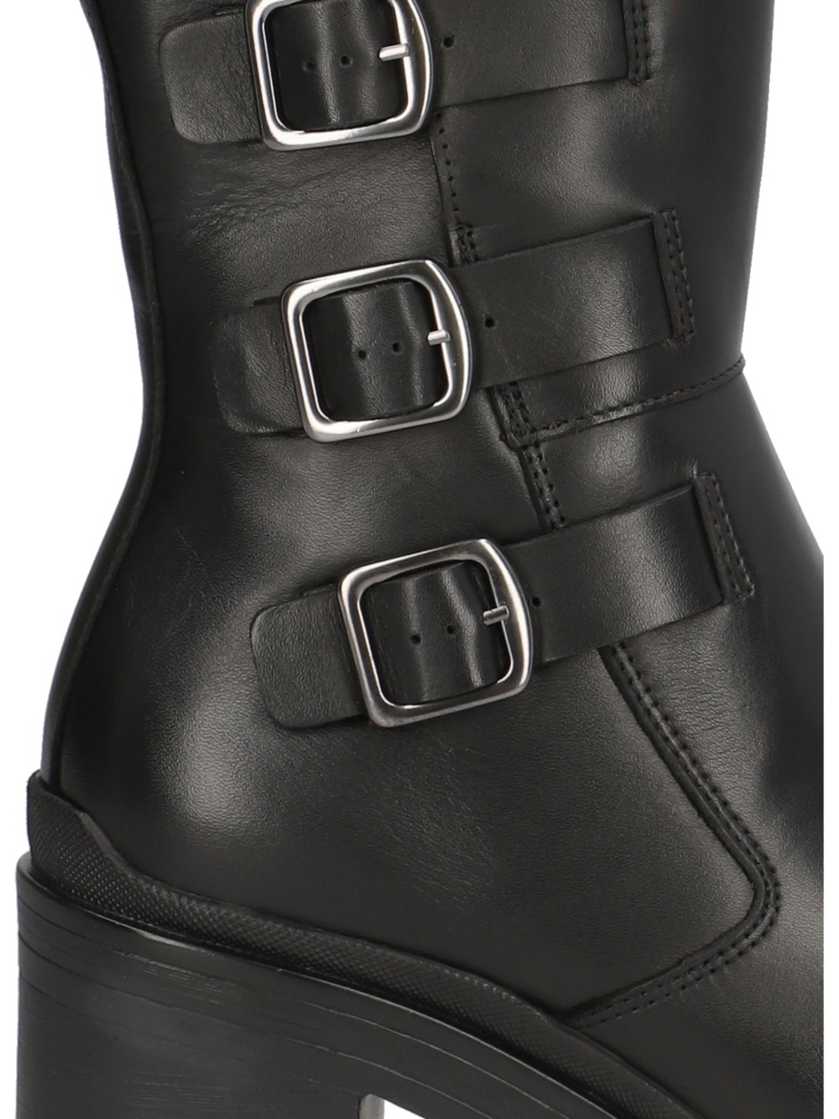 Glattleder Stiefelette