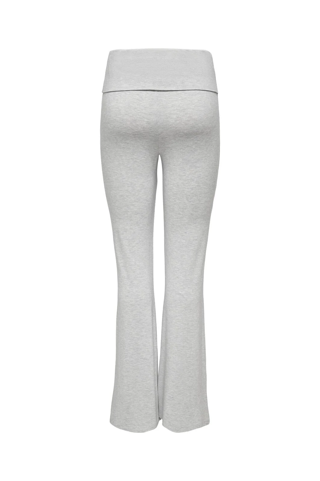 Only Onlfelina Fold Down Pants 4643751 light grey melange