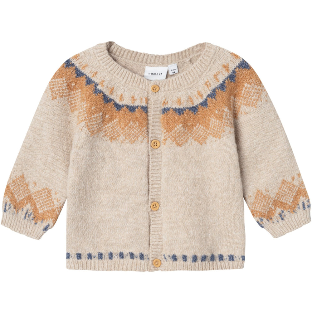 Køb Name It Peyote Melange Onor Strik Cardigan