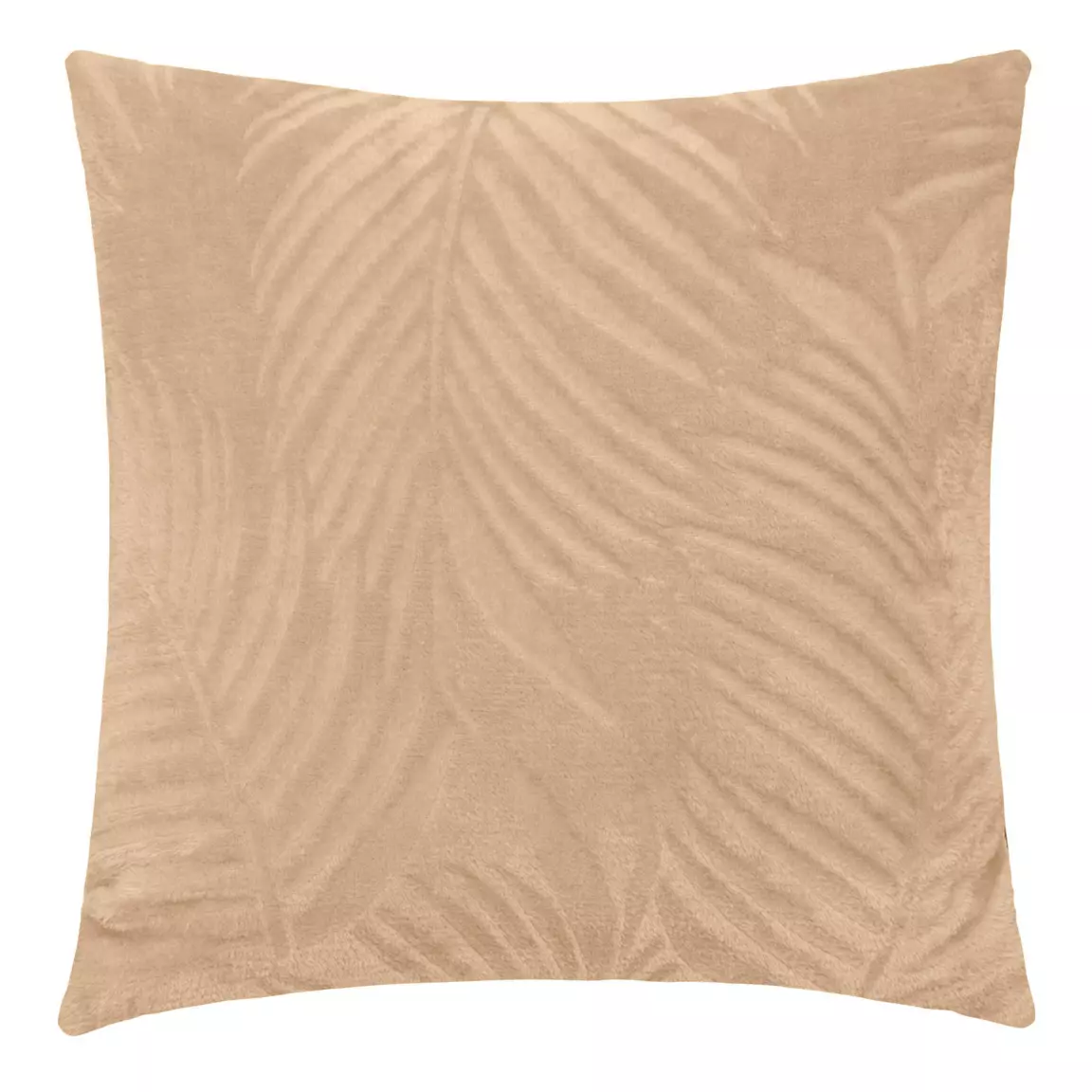 Coussin carré (40 cm) Zoa Jaune ocre