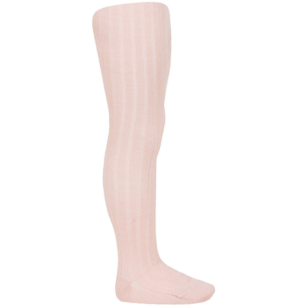 Køb Cóndor Dusty Rose Extrafine Merino Uld Rib Strømpebukser