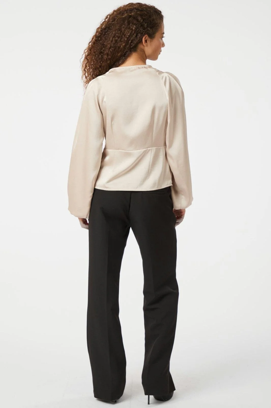 Neo Noir Istana Heavy Sateen Blouse 163767