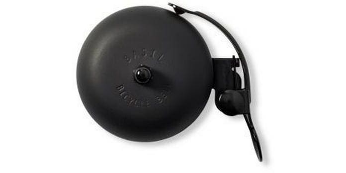 BASIL Fahrradklingel Portland Bell Brass Schwarz Retro-Glocke