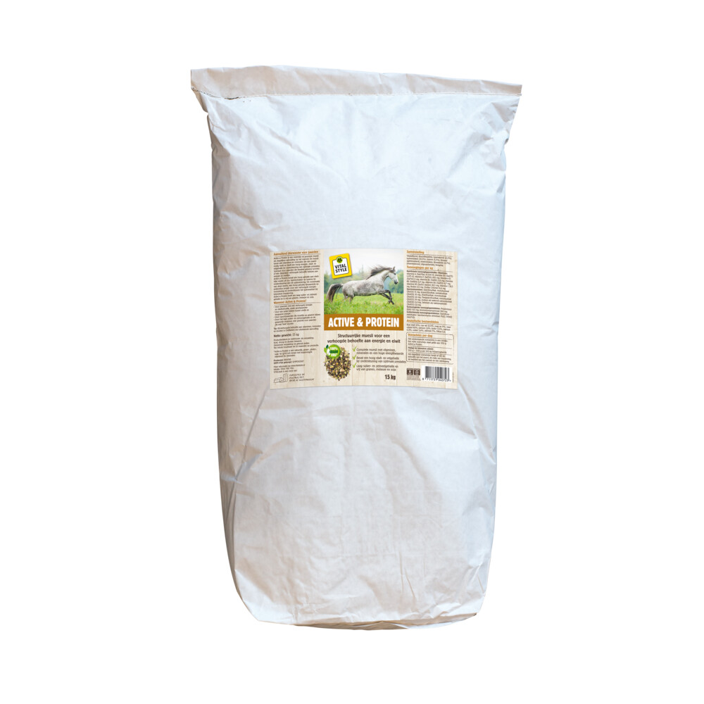 VITALstyle Paardenmuesli Active & Protein 15 kg