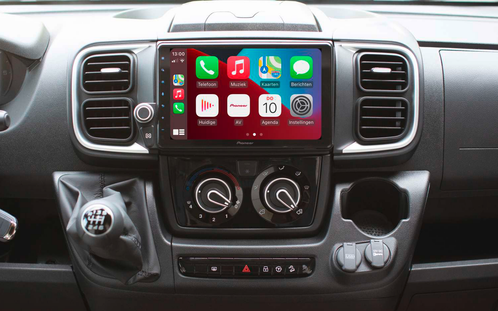 Pioneer AVIC-Z1000 DAB+ Multimediasystem inkl. Bluetooth 9 Zoll Iveco Daily LF3
